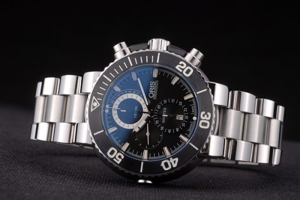 Oris Carlos Coste Limited Edition Stainless Steel Strap 7894 - Image 4