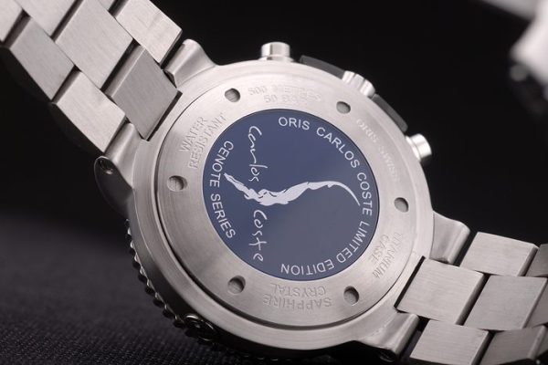 Oris Carlos Coste Limited Edition Stainless Steel Strap 7894 - Image 7