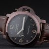 Panerai Luminor Brown Leather Strap Black Dial 80161 - Image 6