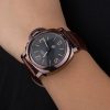 Panerai Luminor Brown Leather Strap Black Dial 80164 - Image 2