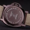 Panerai Luminor Brown Leather Strap Black Dial 80164 - Image 9