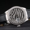 Swiss Rolex Datejust Special Edition 2012 Black Leather Strap 80252 - Image 4
