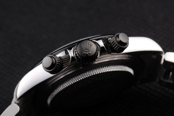 Rolex Daytona Stainless Steel Black Enameled Black Dial - Image 10