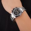 Rolex Daytona Stainless Steel Black Enameled Black Dial - Image 2