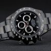 Rolex Daytona Black Ion Plated Tachymeter Black Stainless Steel Strap Black Dial 80247 - Image 4