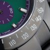 Rolex Daytona Black Ion Plated Tachymeter Black Stainless Steel Strap Green Dial 80246 - Image 10