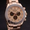 Rolex Daytona Ion Plated Tachymeter Rose Gold Strap Rose Gold Dial 80244 - Image 3