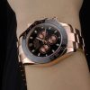 Rolex Daytona Black Ion Plated Tachymeter Rose Gold Strap Black Dial 80245 - Image 2