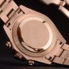 Rolex Daytona Black Ion Plated Tachymeter Rose Gold Strap Black Dial 80245 - Image 8