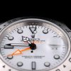 Swiss Rolex Explorer Stainless Steel White Dial Tachymeter Bezel - Image 2