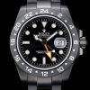 Swiss Rolex Explorer Black Ceramic Bezel Black Dial Tachymeter
