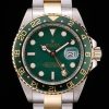 Rolex GMT Master II Green Ceramic Bezel Green Dial Tachymeter