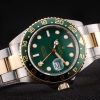 Rolex GMT Master II Green Ceramic Bezel Green Dial Tachymeter - Image 4