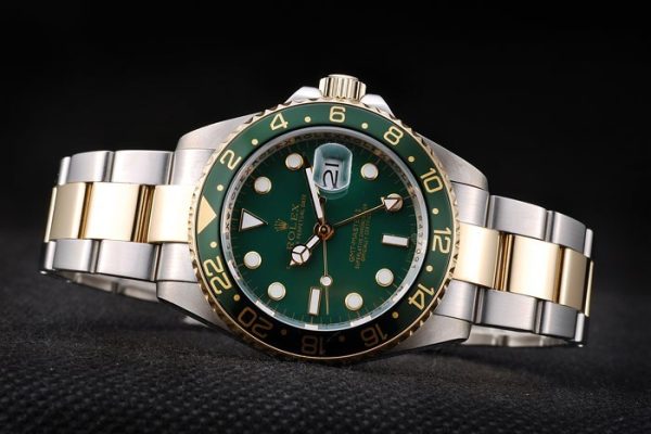 Rolex GMT Master II Green Ceramic Bezel Green Dial Tachymeter - Image 5