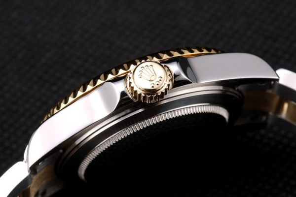 Rolex GMT Master II Gold Colored Ceramic Bezel Brown Dial Tachymeter - Image 8