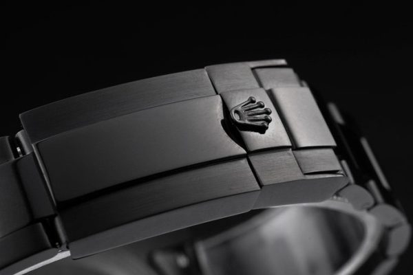 Swiss Rolex GMT Master II Pro-Hunter Black Steel Strap Black Dial - Image 4