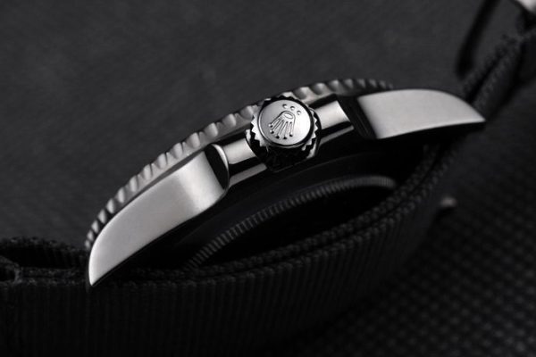 Swiss Rolex GMT Master II Pro-Hunter Black Fabric Strap Black Dial - Image 7