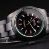 Rolex Milgauss Tinted Green Saphire Pro-Hunter Black Dial - Image 2