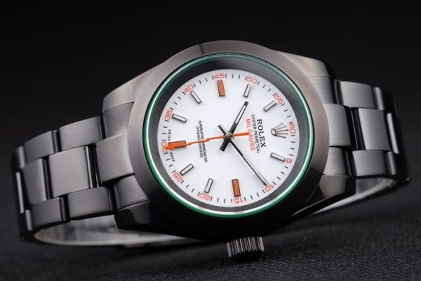 Rolex Milgauss Tinted Green Pro-Hunter Saphire White Dial - Image 2