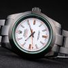 Rolex Milgauss Tinted Green Pro-Hunter Saphire White Dial - Image 3