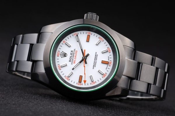 Rolex Milgauss Tinted Green Pro-Hunter Saphire White Dial - Image 3