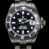 Rolex Submariner Wide Lady Black Bezel Black Dial Tachymeter