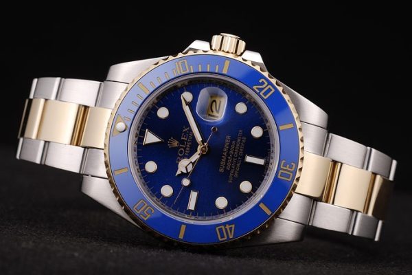 Rolex Submariner Blue Dial Blue Tachymeter - Image 4