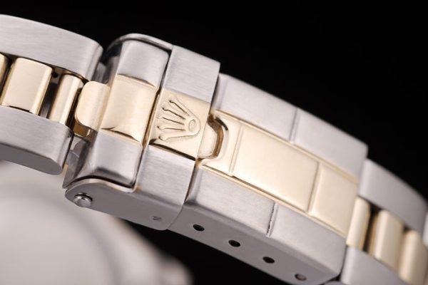 Rolex Yacht Master Gold White Dial Tachymeter - Image 5