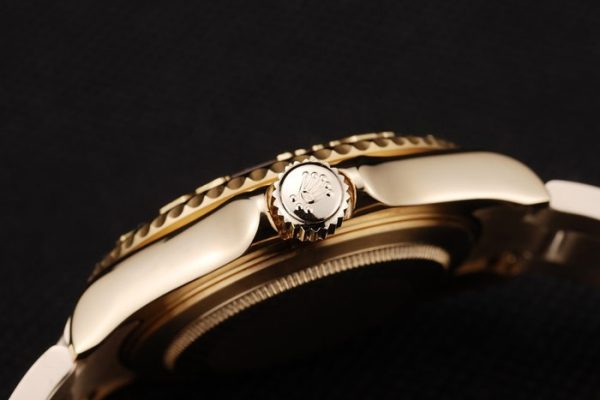 Rolex Yacht Master Gold Dial Gold Tachymeter - Image 8