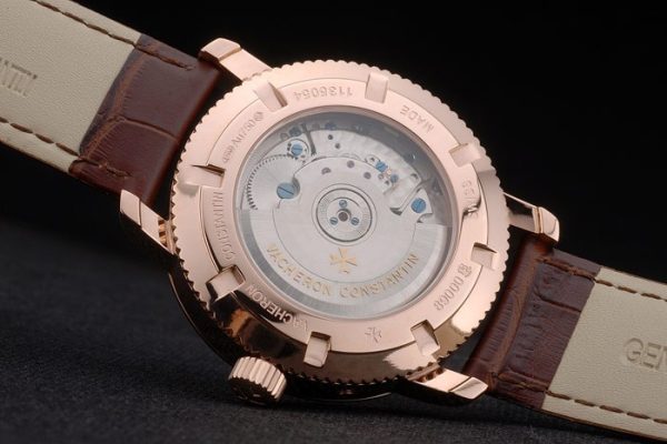 Vacheron Constantin Replica Watches Luxury Leather 80226 - Image 8