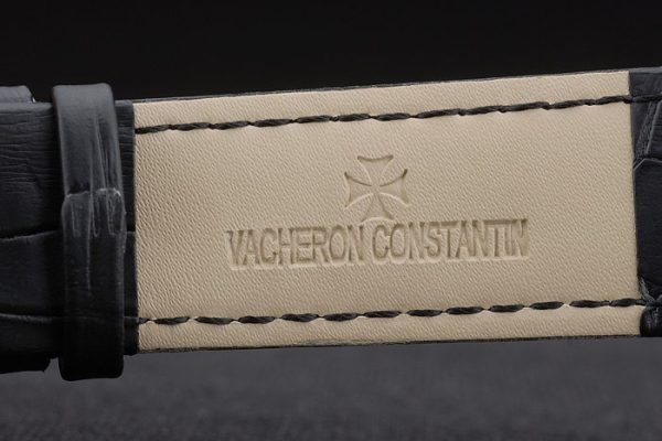 Vacheron Constantin Replica Watches Luxury Leather 80227 - Image 7