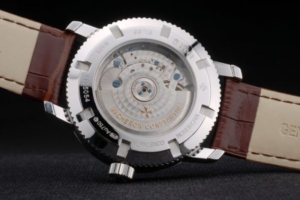 Vacheron Constantin Replica Watches Luxury Leather 80228 - Image 8