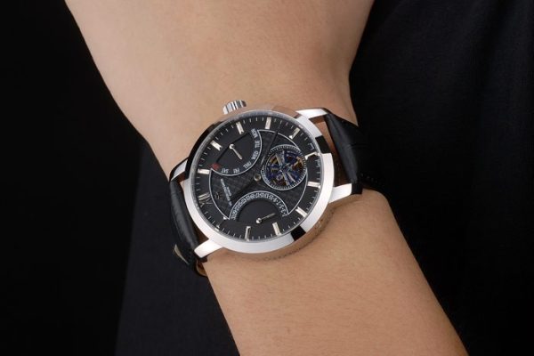 Vacheron Constantin Replica Watches Luxury Leather 80229 - Image 2