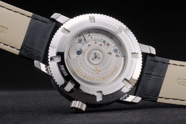 Vacheron Constantin Replica Watches Luxury Leather 80229 - Image 8