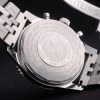 Breitling Certified Polished Silver Stainless Steel Strap Beige Dial Chronograph 80174 - Image 7