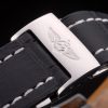 Breitling Certified Black Leather Strap Black Dial Chronograph 80176 - Image 5