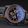 Breitling Certified Black Leather Strap Black Dial Chronograph 80179 - Image 6