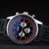 Breitling Certified Black Rubber Strap Black Dial Chronograph 80182 - Image 4