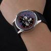 Breitling Certified Black Rubber Strap Black Dial Chronograph 80182 - Image 8