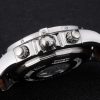 Swiss made Certified Stainless Steel Bezel Brown Croco Leather Bracelet White Dial 80285 - Image 10