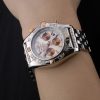 Swiss made Certified Bezel Stainless Steel White Dial 80288 - Image 9