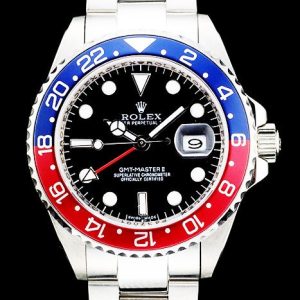 Replica Rolex GMT Master II Blue-red black ceramic bezel Dial