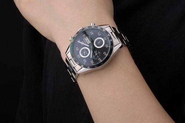 Black Carrera Replica Watches 3756 - Image 2