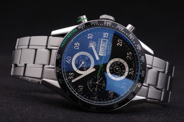 Black Carrera Replica Watches 3756 - Image 6