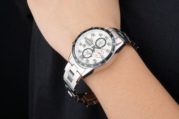 White Carrera Replica Watches 3760 - Image 2