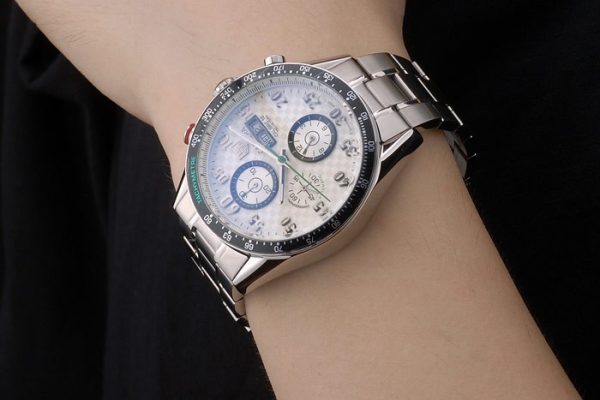 White Carrera Replica Watches 3761 - Image 2