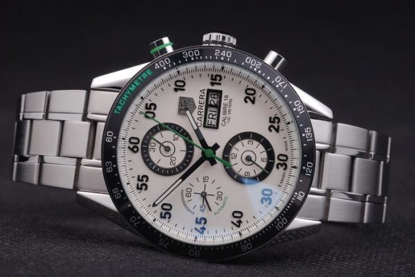 White Carrera Replica Watches 3761 - Image 6