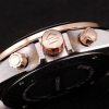 Tag Heuer Carrera Stainless Steel Case Black Dial Black Leather Strap - Image 2