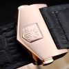 Tag Heuer Carrera Rose Gold Case Black Dial Black Leather Strap - Image 5