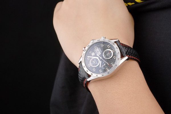 Black Carrera Replica Watches 3759 - Image 3